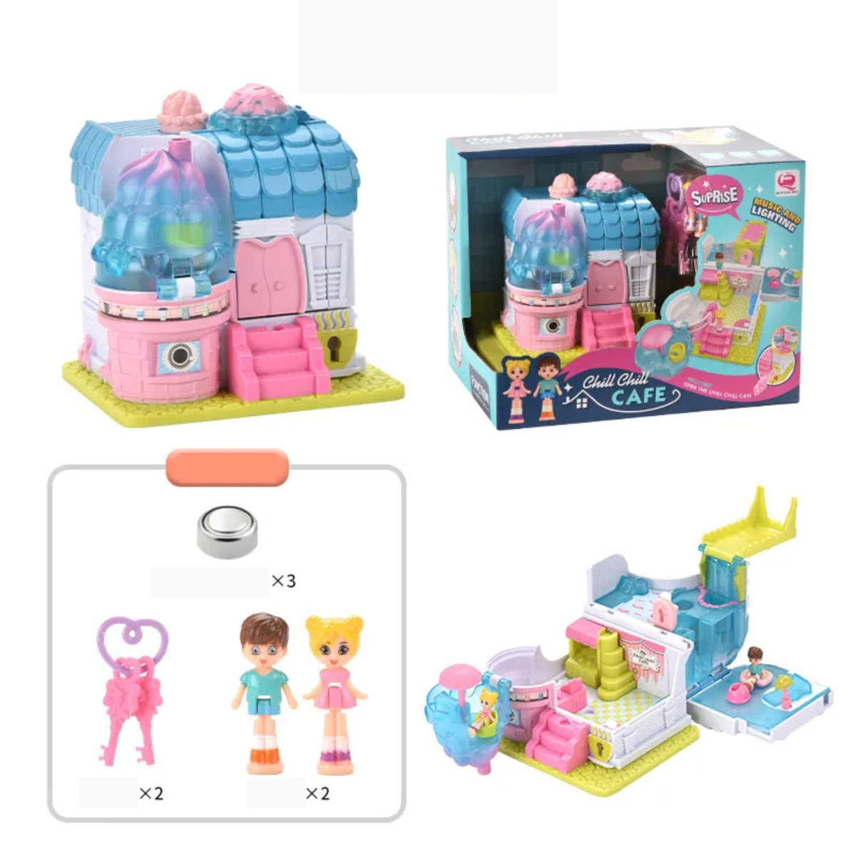 Mini Doll House™ - lille hus, store eventyr - Dukkehus