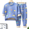Mini Fashion™ - Tegneserie-fleece-pyjamas til børn