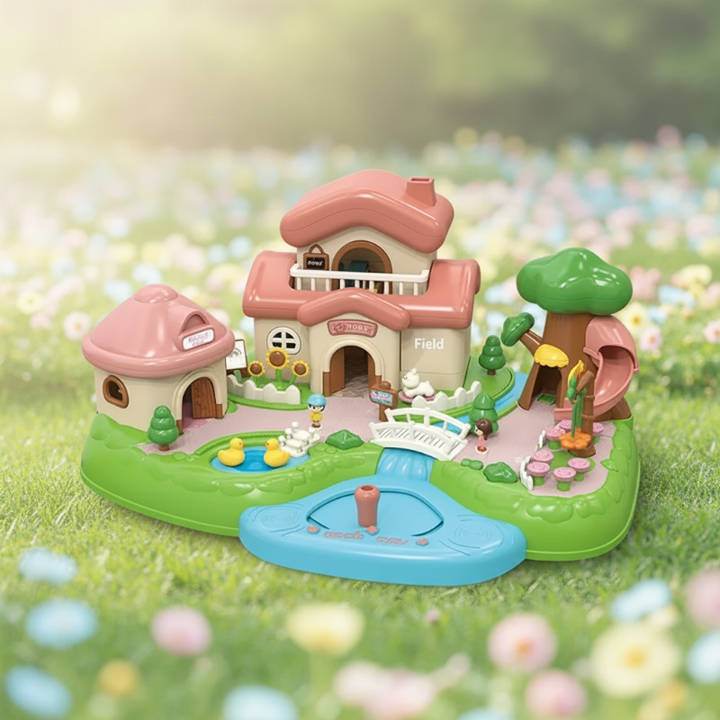 Magnetic Princess Castle – Kreativt & magisk – magnetisk dukkehus-legesæt