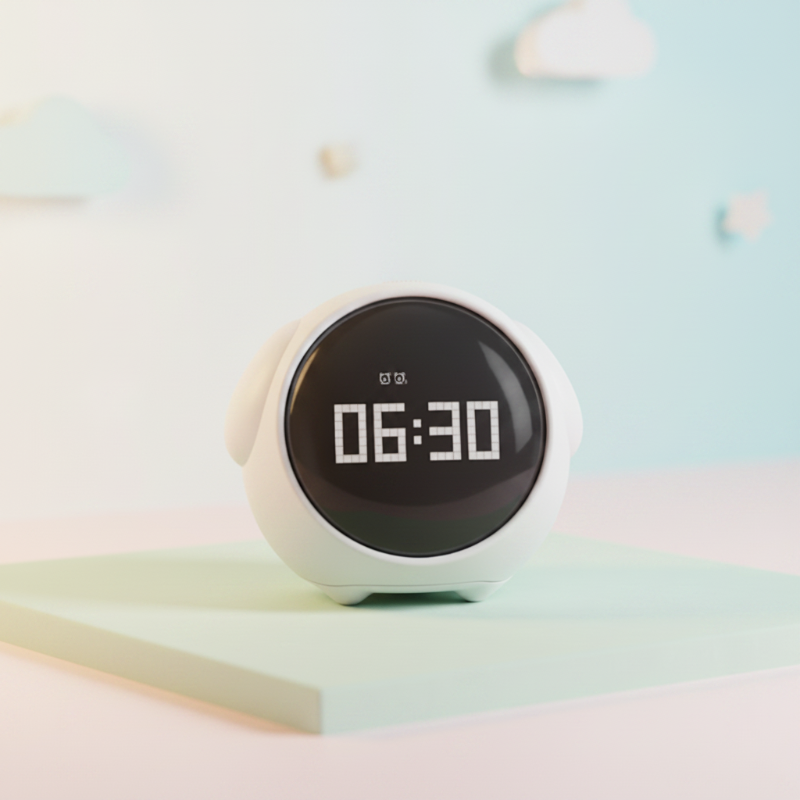 Cute Expression Alarm Clock – Sødt og praktisk – vækkeur til børn
