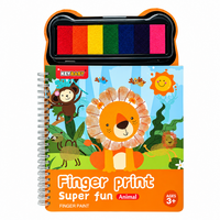 Thumbnail for FingerArt – Kreativt & farverigt – Bog om fingermaling til børn