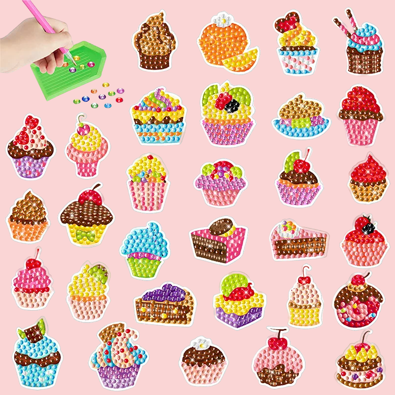 GemArt – Skyggefuld & skinnende – Diamantmaleri-klistermærker