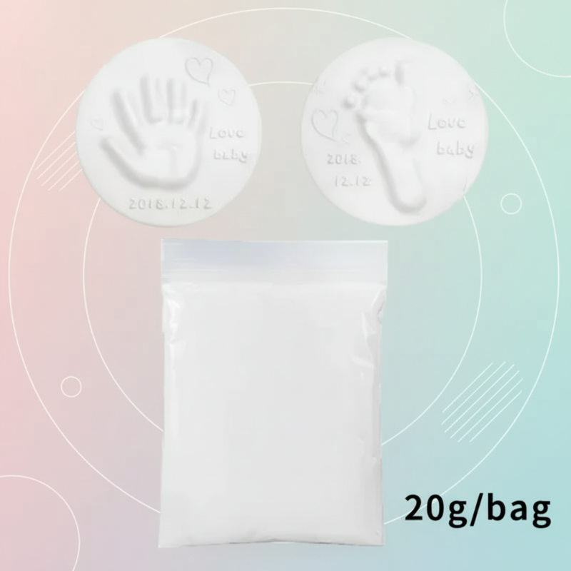 Baby Imprint Clay Kit – Minder & Unikt – Ler-aftrykssæt