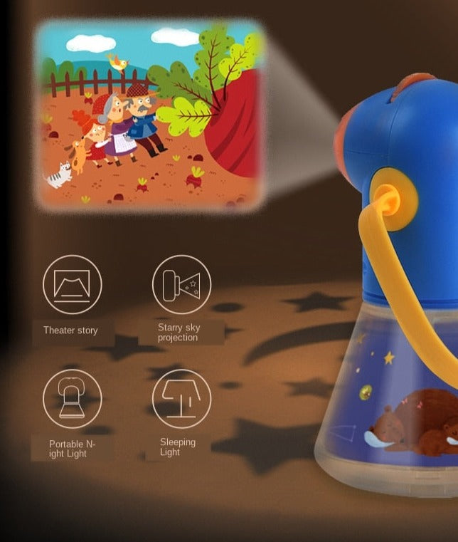 Storybook Lamp™ - projicér dine historier - lysbilledprojektionslampe