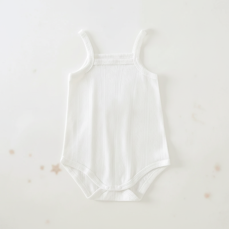 Summer Bodysuit – Let og behagelig – strikket babybody