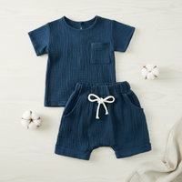 Thumbnail for Baby Summer Outfit – Luftigt & behageligt – Tøjssæt
