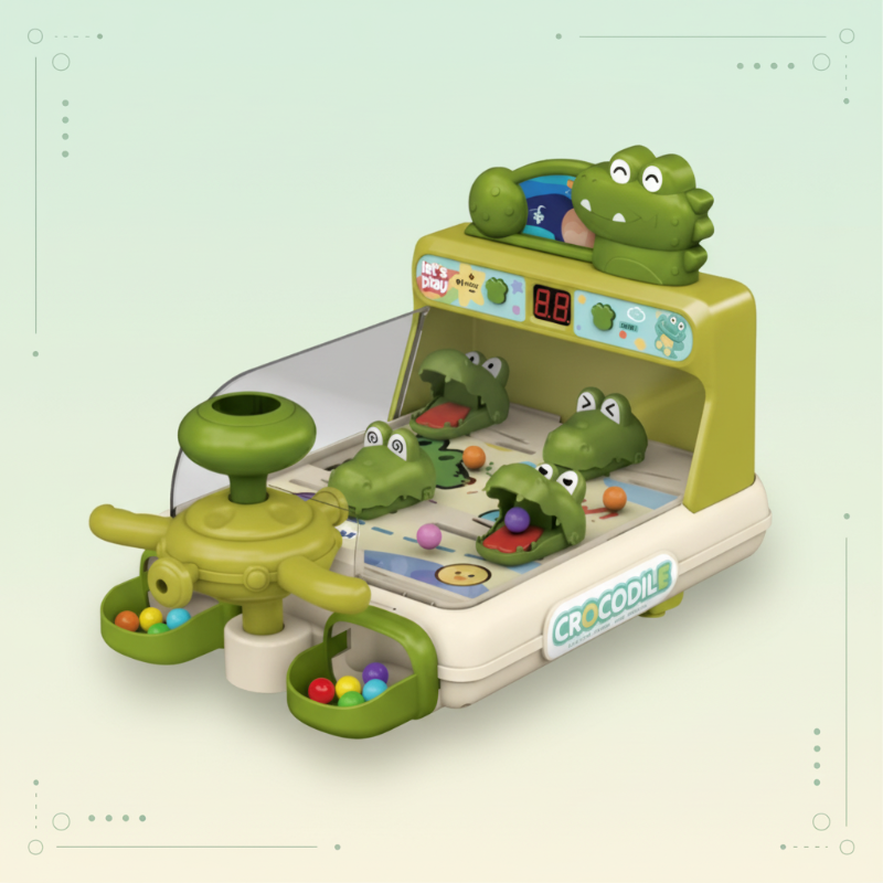 Crocodile Pinball Game – Interaktivt og legesygt – Krokodil-arkadespil