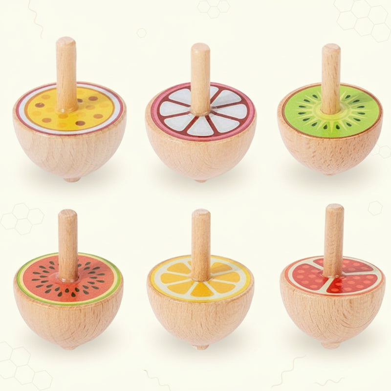 ColorSpin – Træ & Leg – Træ Fidget Tol