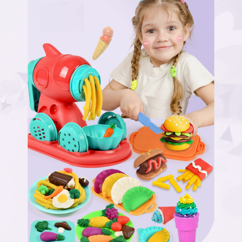 PlayDough Fun – Legende & Kreativt – DIY Ler Legesæt