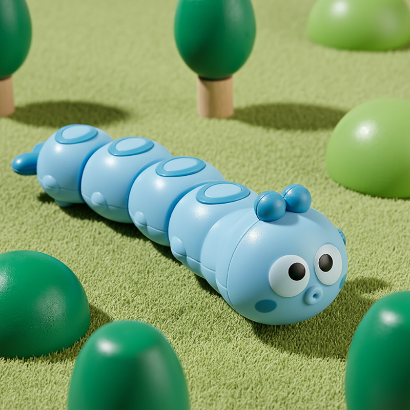Wind-Up Caterpillar – Legende & bevægelige – Kryb-legetøj