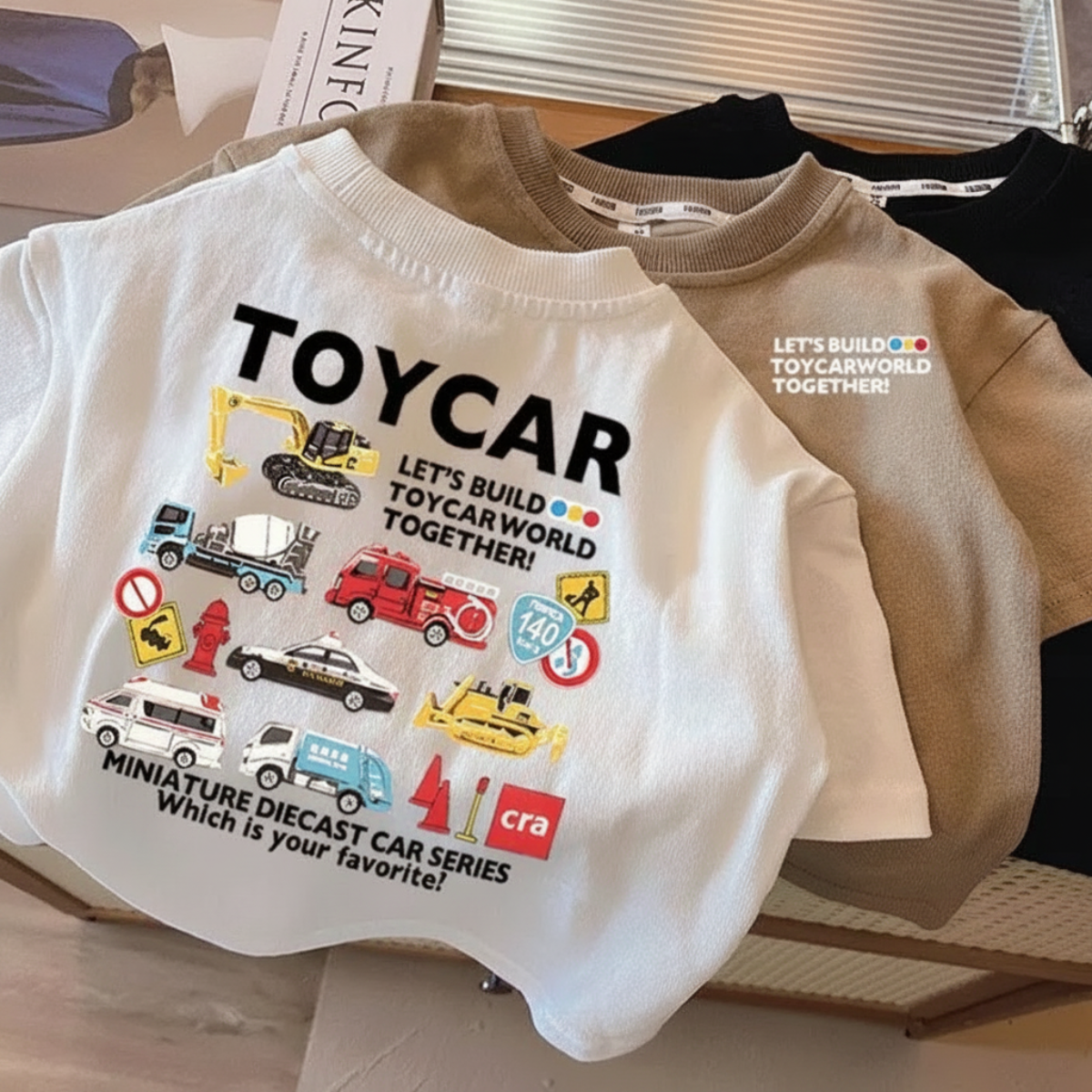 PlayCars – Hverdags tøj & Blødt – Børnetøj med bilmotiv