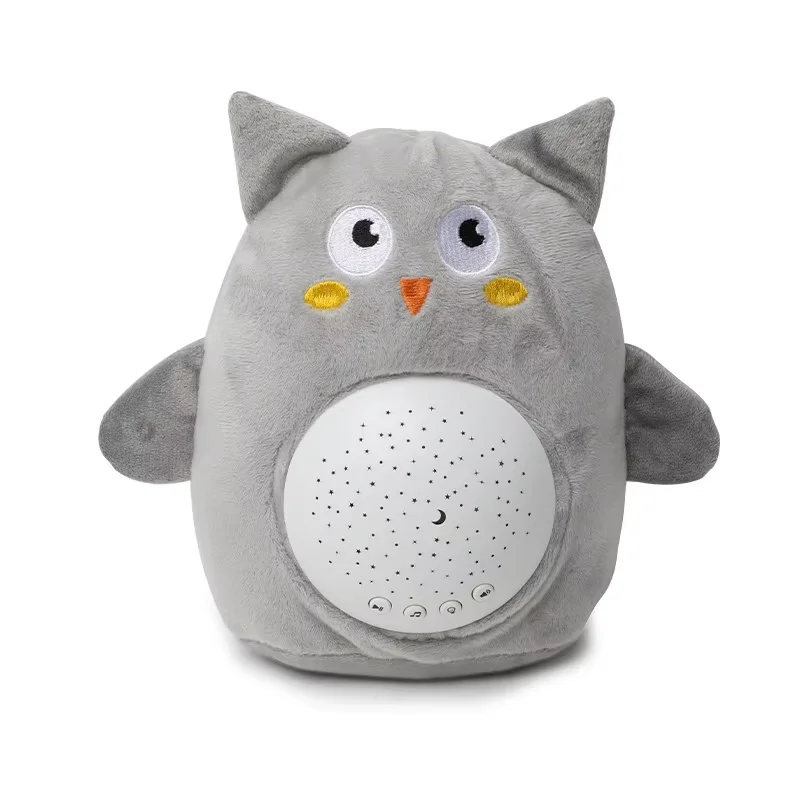 StarPlush – Blød og beroligende – krammedyr med natlampe-projektor