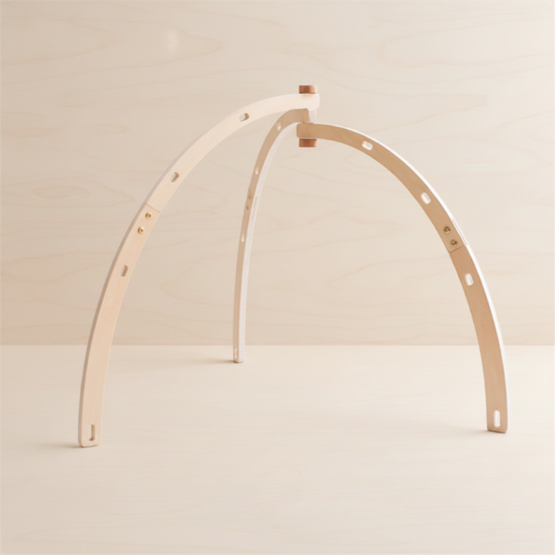 Wooden Baby Rattle Toy – Sansestimulerende & sikkert – Baby Gym