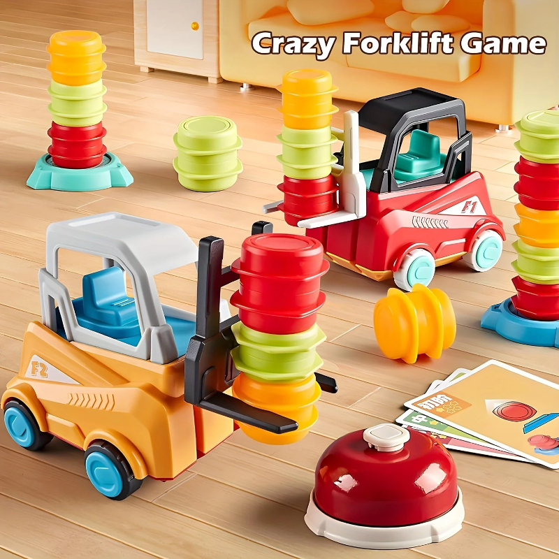 LittleBuilders – Interaktivt & sikkert – Gaffeltruck-legesæt