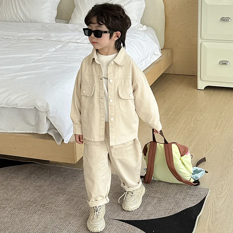 Boys Fashion – Trendy & komfort – Cargo-sæt til drenge