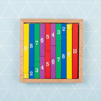 Thumbnail for TinyMath – Lærerigt & pædagogisk – Regnetavle af træ med tal