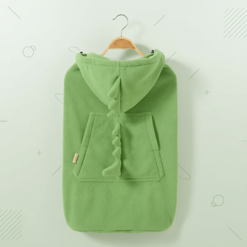 Dinosaur Baby Carrier Cover – Varmt & behageligt – Dino Baby-tæppe
