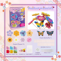 Thumbnail for DIY Flower Poke Art – Kreativt & lærerigt – Blomsterhåndværkssæt
