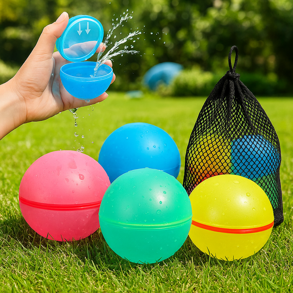 Reusable Water Balloons™ - Forfriskende vandsjov - Genanvendelige vandballoner