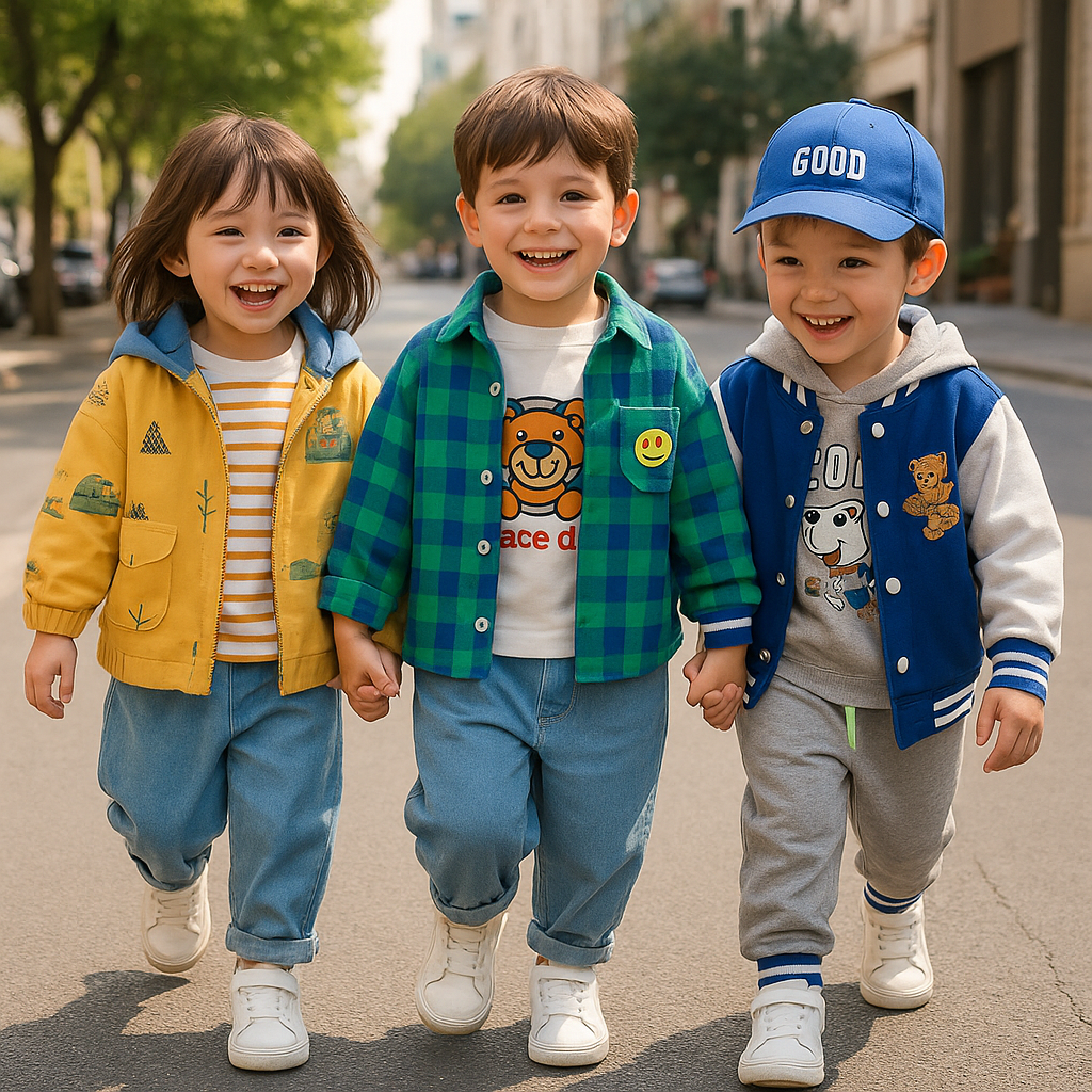 Mini Fashion™ - Småbørn & eventyr - Tøjsæt i 3 dele