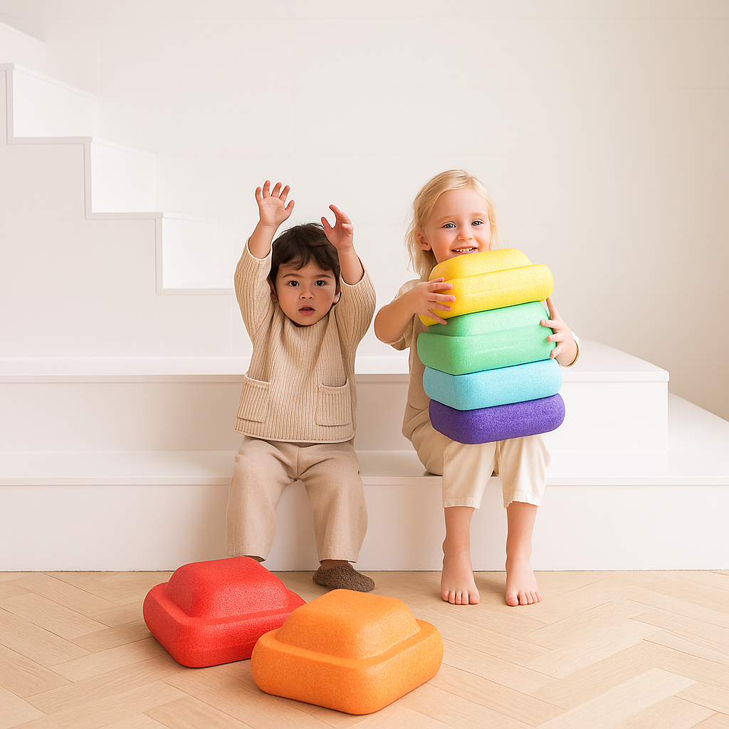 Stepping Stones™ - til sjov og motorisk udvikling - Stablesten