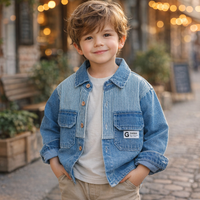 Thumbnail for DenimStar – Stilfuld og bæredygtig – Jeansjakke til drenge