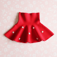 Thumbnail for Girls Knitted Skirt – Komfort & stil – Børneskørt