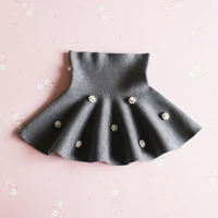 Thumbnail for Girls Knitted Skirt – Komfort & stil – Børneskørt