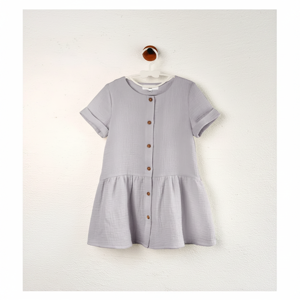 LunaDress – Elegant og luftig – børnekjole med A-silhuet