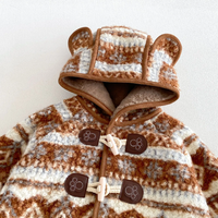 Thumbnail for LittleWarm – Hyggelig og stilfuld – Vinterfrakke med Fair Isle-mønster