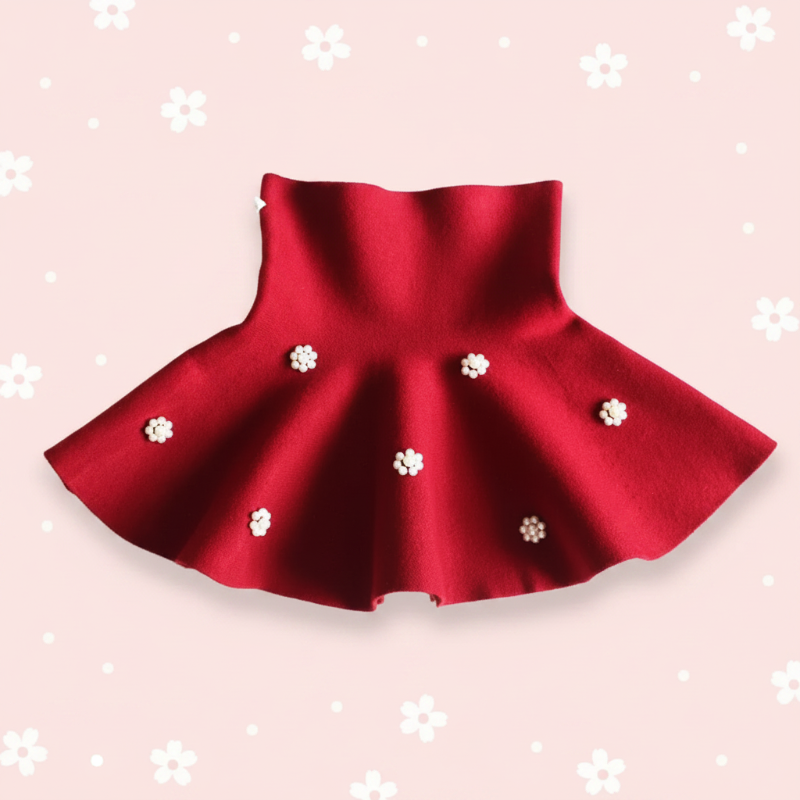 Girls Knitted Skirt – Komfort & stil – Børneskørt