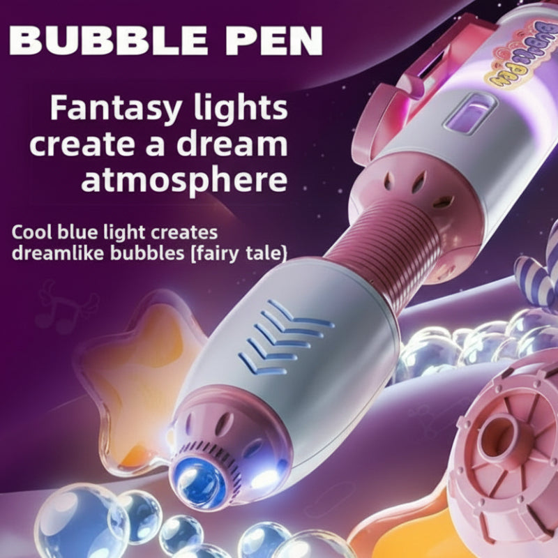 Fun Bubble Maker Pen – Legende & lærerigt – Boblepen
