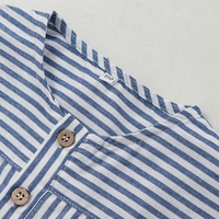 Thumbnail for LittleClassic – Elegant og behagelig – Linnedskjorte til drenge med knapdetaljer