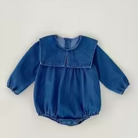 Thumbnail for Mini Fashion™ - Kjole - Beige mønsterKomfortabel og stilfuld - Forår Romper Kjoler Børn