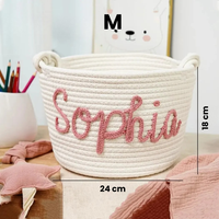 Thumbnail for CuddleBasket – Sød & personlig – Personlig blekurv