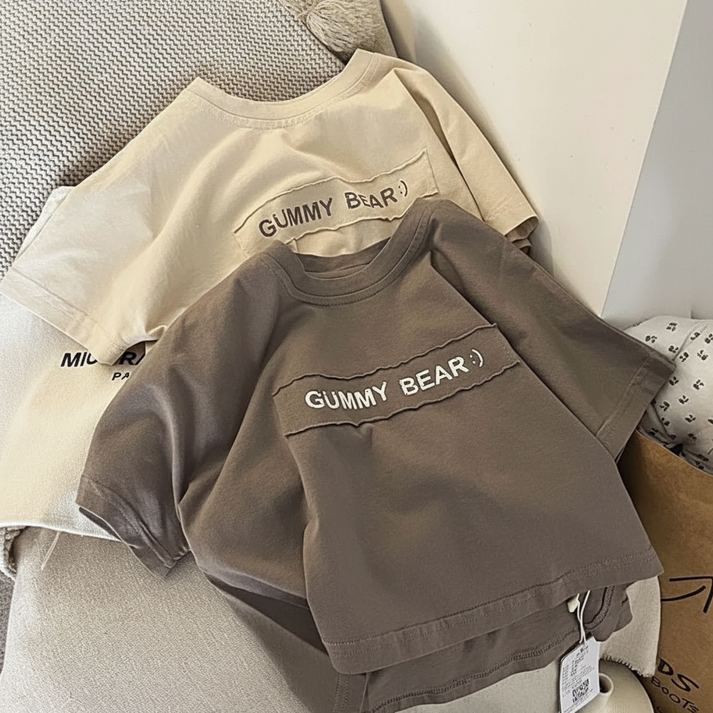 SoftMate – Enkelt og stilfuldt – kortærmet T-shirt til drenge