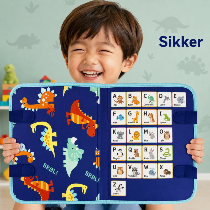 7-in-1 Busy Board – Motorik & læring – Aktivitetstavle