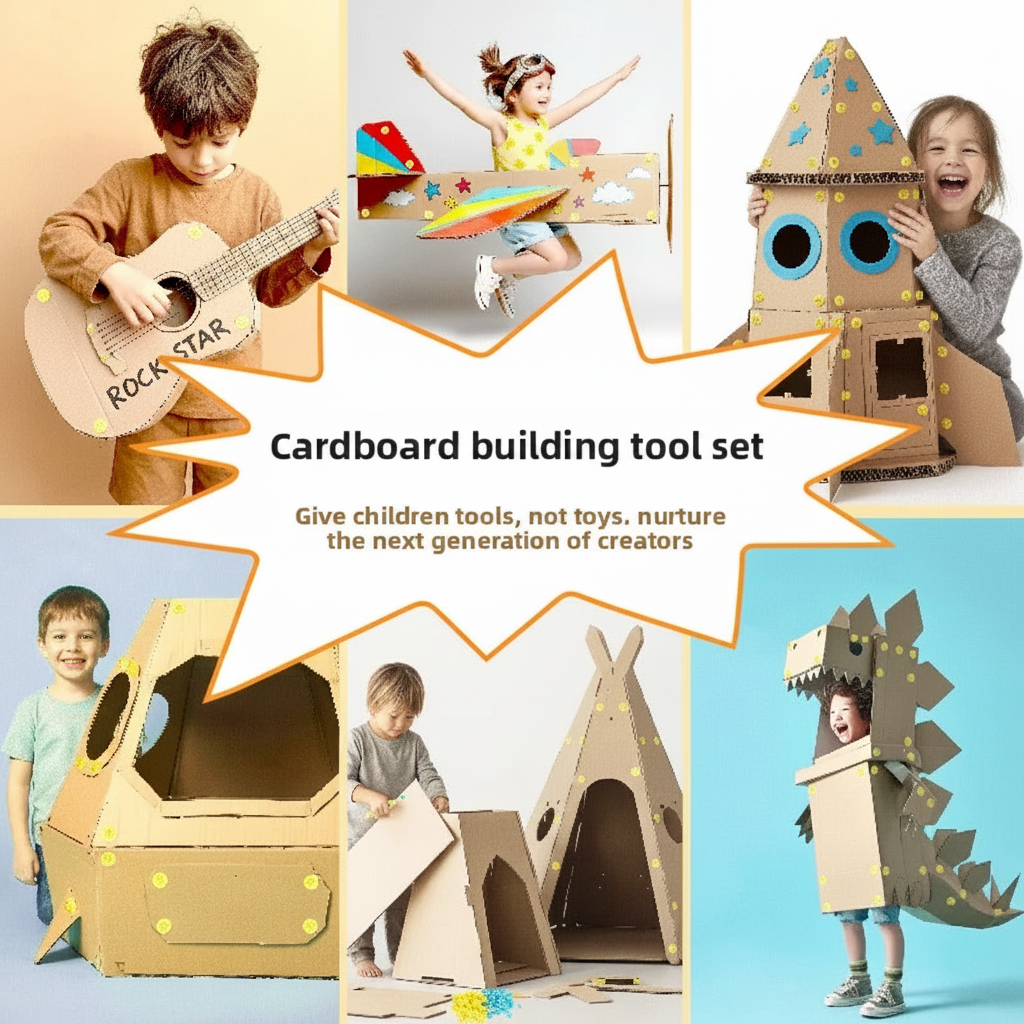CardboardMaster – Legende & udviklende – Bastelsæt til pap