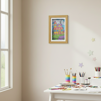 Thumbnail for LittleGallery – Sjovt og lærerigt – Kunstramme A4