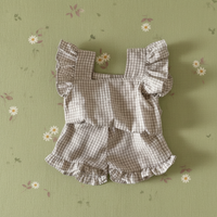 Thumbnail for Girls Ruffle Tee – Luftigt & sødt – børnetøjssæt