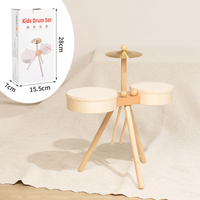 Thumbnail for Kids Wooden Drum Toy – Musik & Kreativitet – Trommesæt