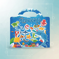 Thumbnail for StickerFun – Farverig og lærerig - genanvendelig klistermærkebog