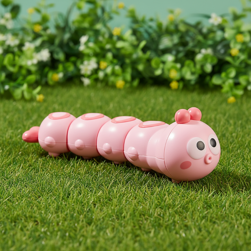 Wind-Up Caterpillar – Legende & bevægelige – Kryb-legetøj