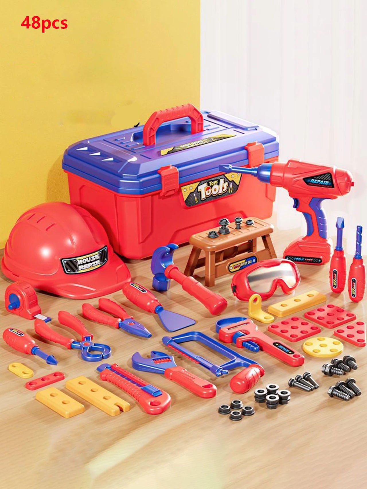 Kids Toolbox – Hårdfør og lærerig - Værktøj Legetøj