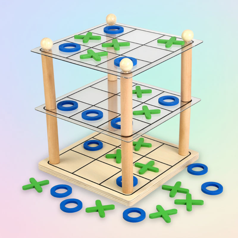 LogicTower – Pædagogisk & Smart – Tre i træk 3D