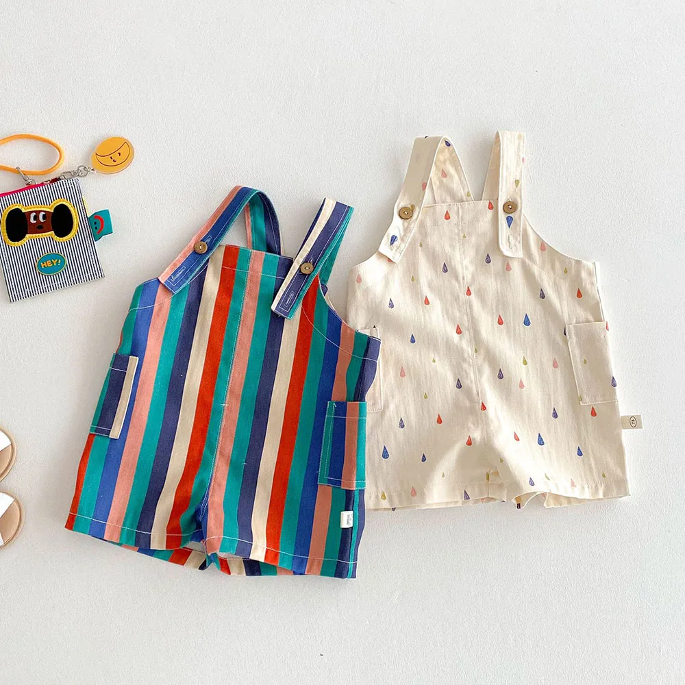 TinyStyle – Legesyge & behagelige – børneoveralls med print