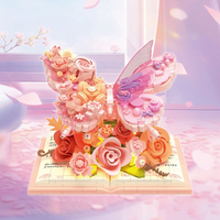 Thumbnail for BloomBook – Romantisk & kreativt – 3D-blomsterbog med roser og sommerfugle
