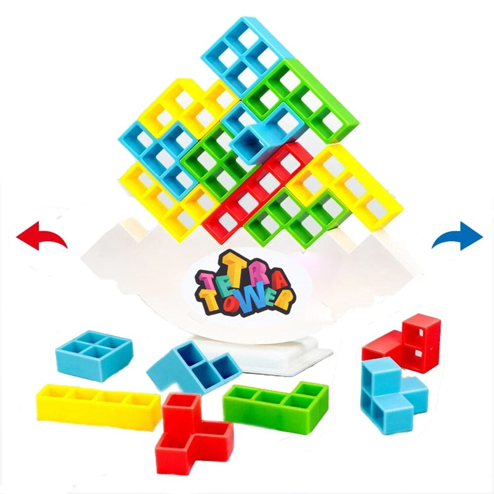 Balance Puzzle Tower™ - Byg og balancer! - Tetris-tårn