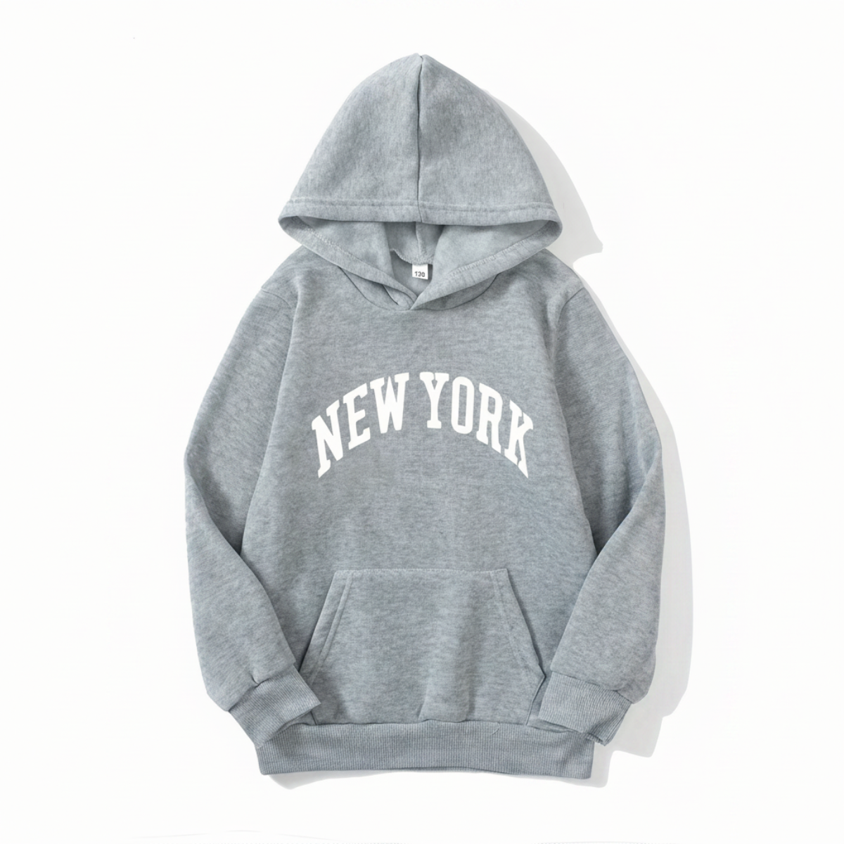 MiniUrban – Hyggeligt & stilfuldt – Hættetrøje med Los Angeles/New York-print