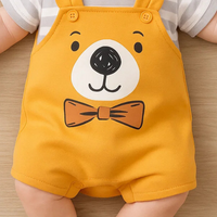 Thumbnail for Mini Fashion™ - Komfort til hver eneste nat - Kortærmet pyjamasbodysuit